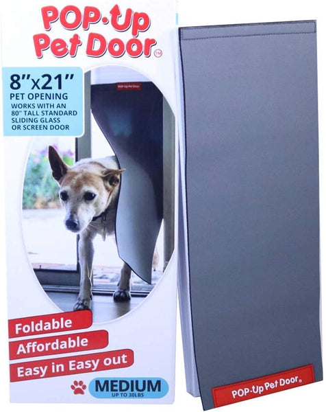 Pet Door Insert for Sliding Doors and Windows Perfect for Dogs and