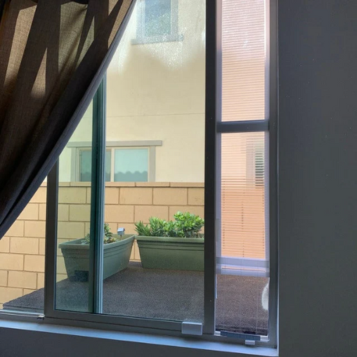 Cat door for side sliding window hot sale